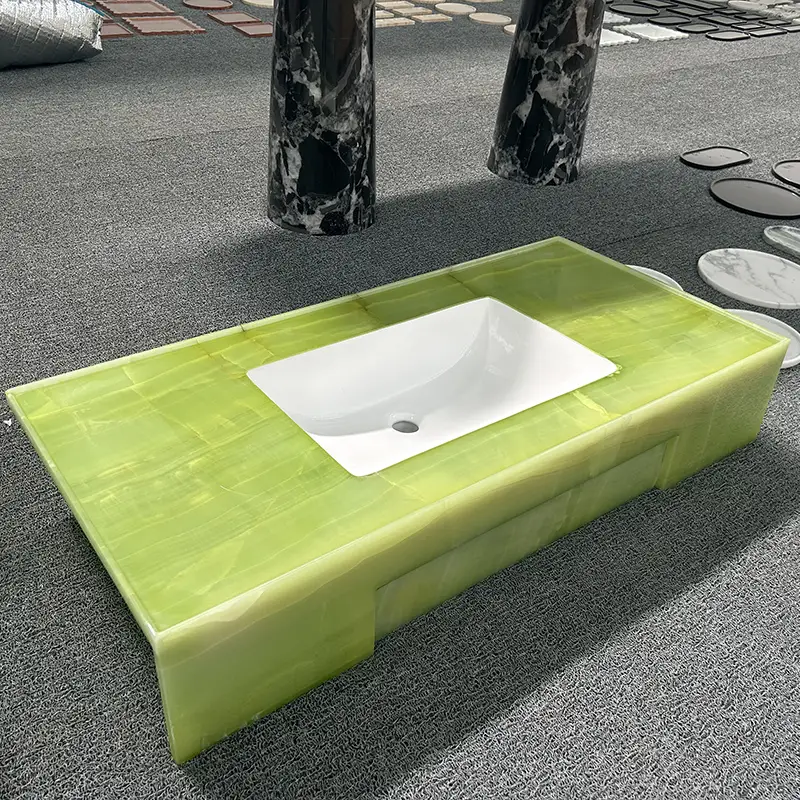Green onyx Vanity Top