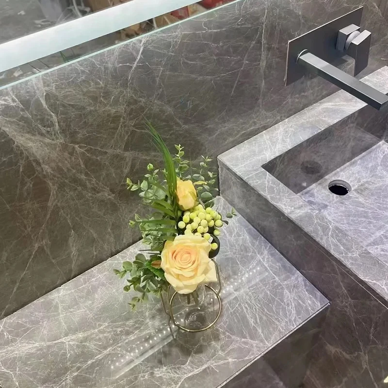 Hermes Gray Marble Slab