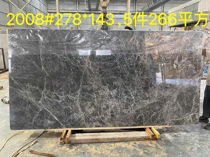 Hermes Gray Marble Slab