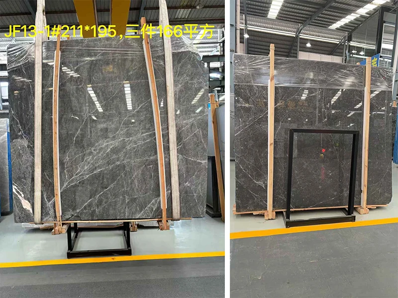Hermes Gray Marble Slab