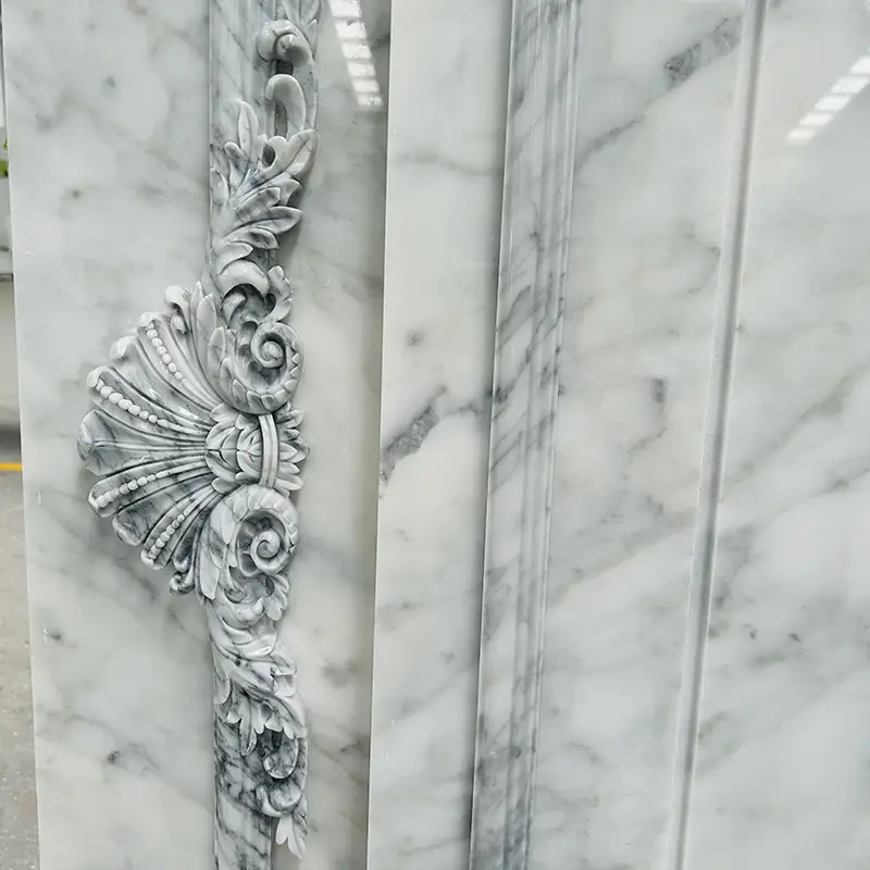 Marmurowe płytki ścienne Statuario